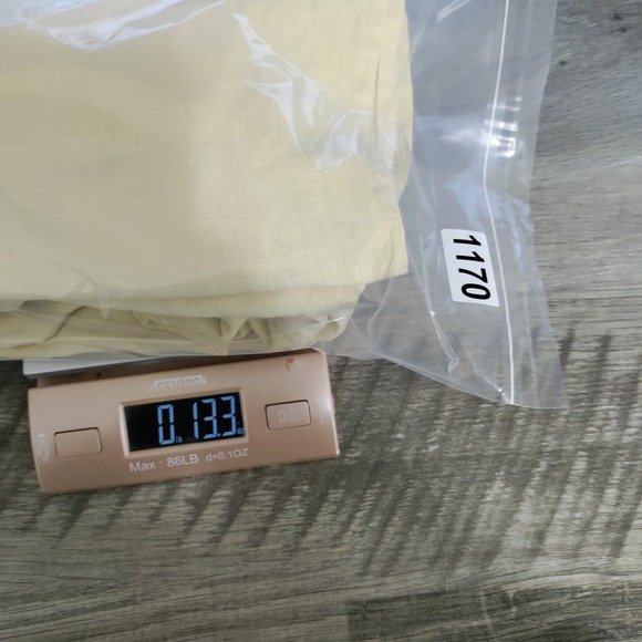 Duluth Trading Co Yellow Cotton & Hemp Short Sleeve Button Front Shirt Sz 2XLT - Picture 6 of 6